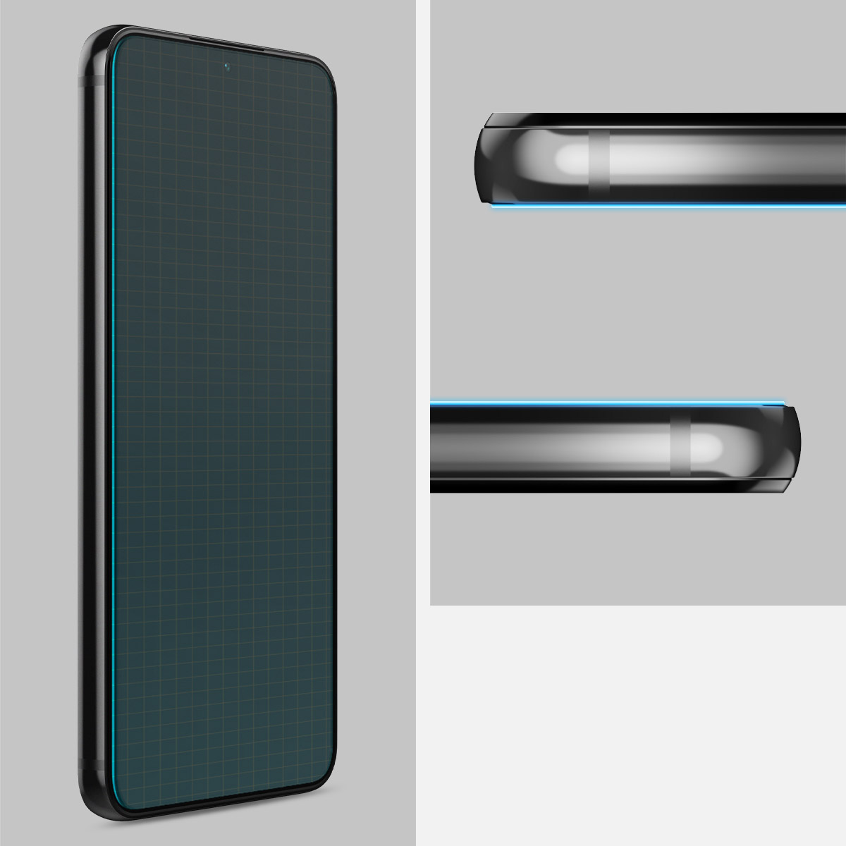 Szkło hartowane Spigen Glas.tr EZ Fit z ramką aplikacyjną
